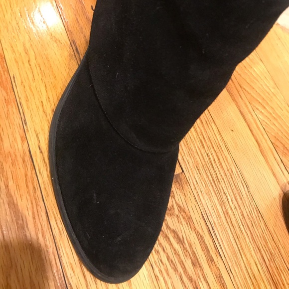 Jessica Simpson | Split Suede Black Boots | size 8 - Picture 5 of 6